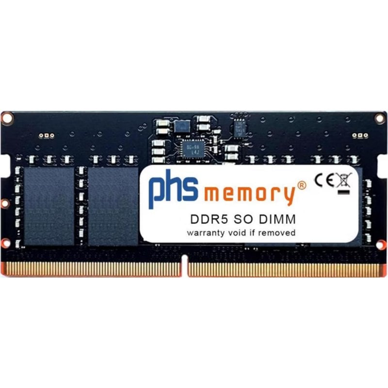 RAM PHS-memory ASUS P400 AiO 8GB 1x8GB DDR5 5600MHz Schwarz