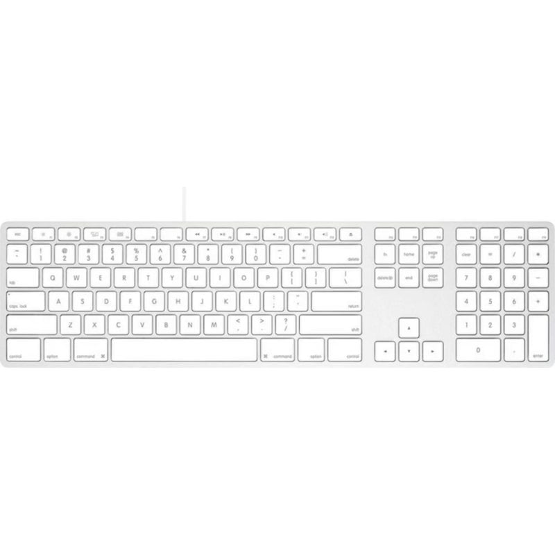 Tastatur Matias FK318CS Aluminium USB-C QWERTY USA MacOS