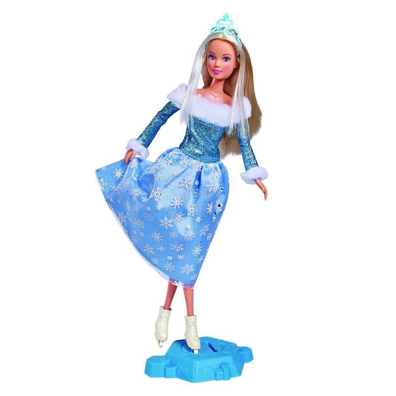 Simba Steffi Love Patinage Poupée Mannequin 29cm Patins à Glace et Licorne Plateforme Tournante 105733631 - vue 3