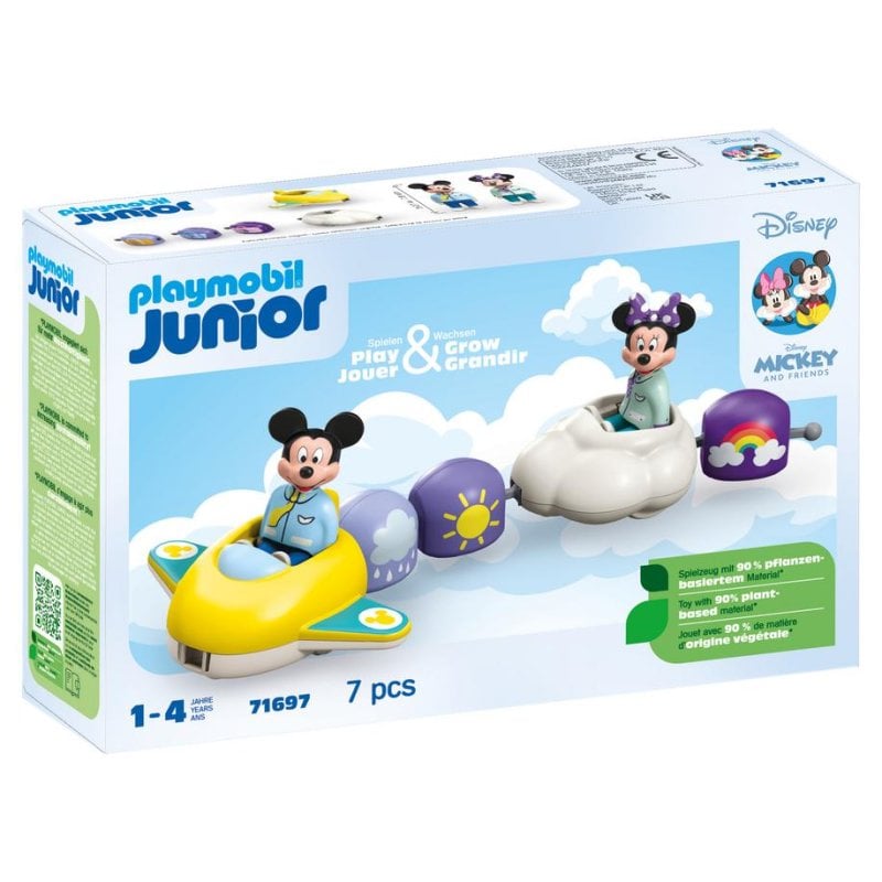 Jouet PLAYMOBIL Junior 71697 Train des Nuages Mickey Minnie