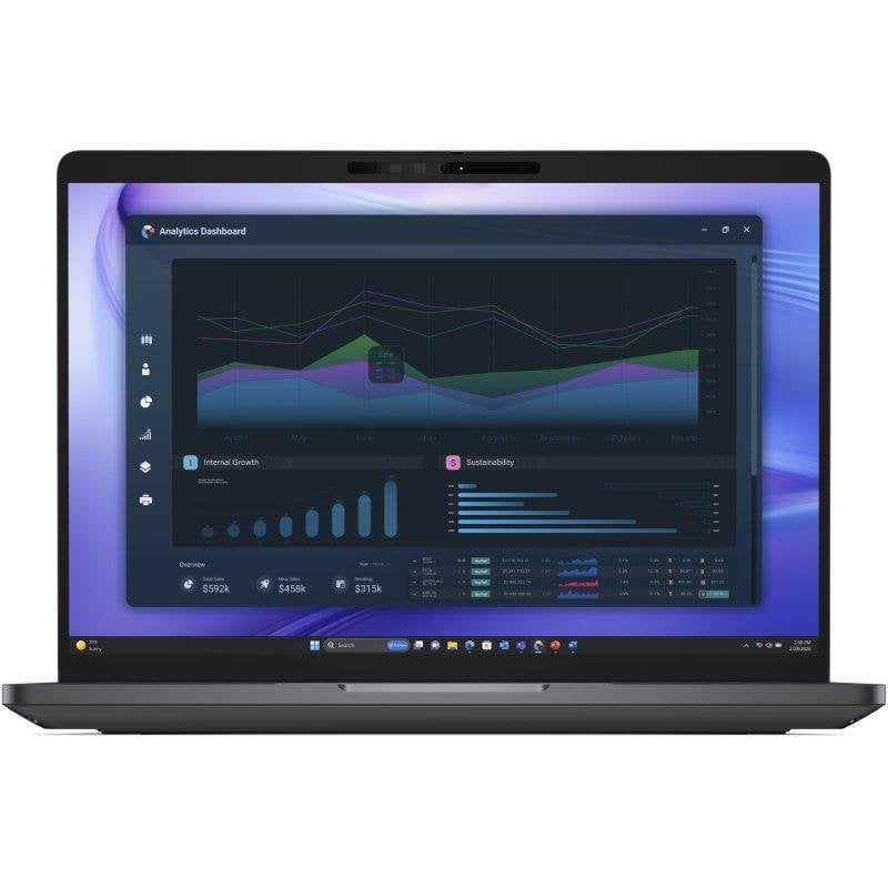 Portatile Dell Pro Precision 5 14 PW514261 14" Intel Core Ultra 7 366H 32GB 1TB SSD NVIDIA RTX PRO 500 Windows 11 Pro