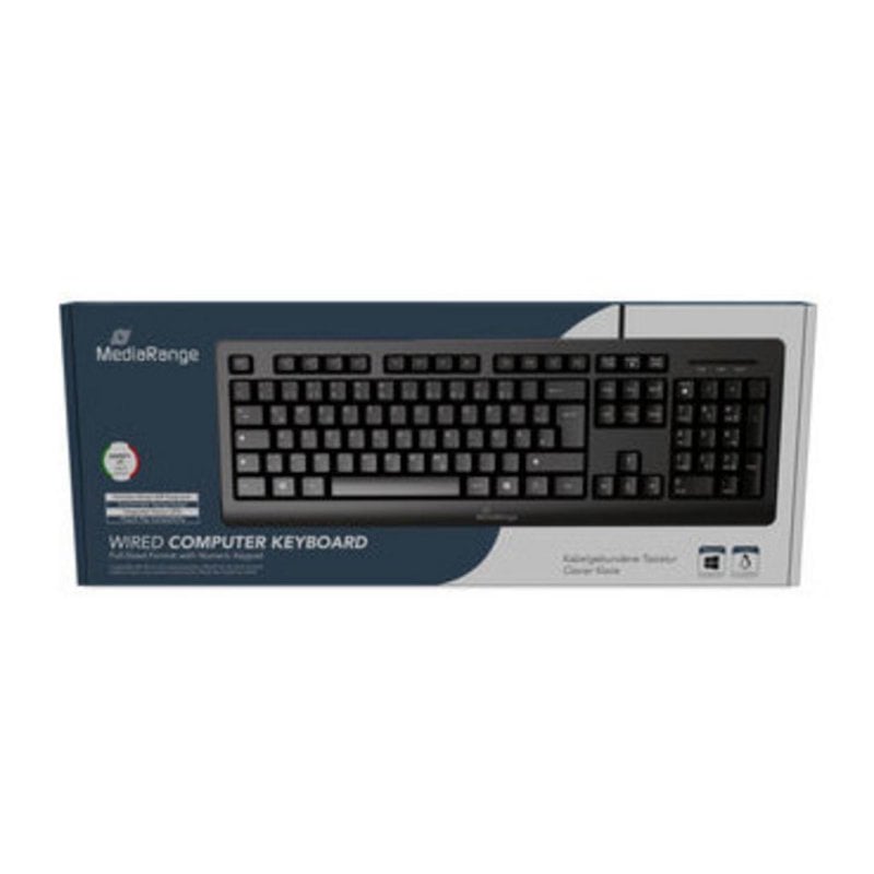 Teclado MediaRange MROS109-IT completo USB Italian