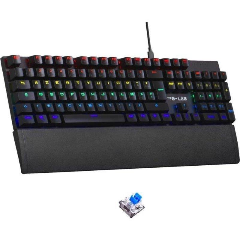 Tastiera The G-lab Keyz Carbon EX Magnetica Retroilluminata FR