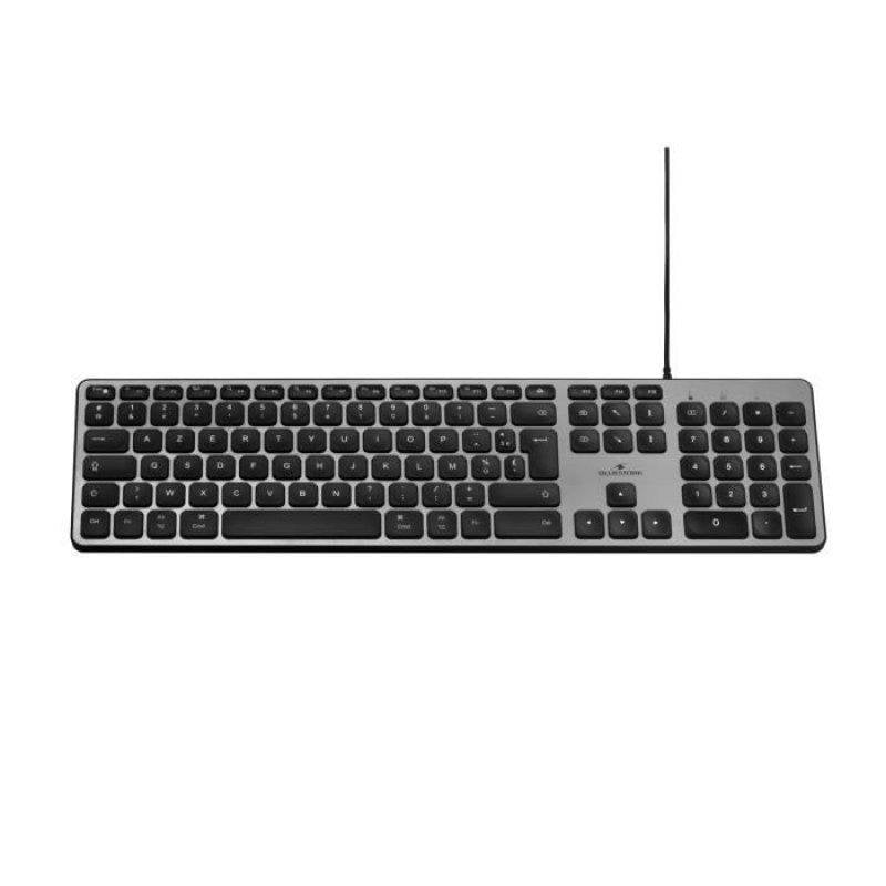Clavier Bluestork KB Mac Câblé Azerty Compatible Mac Noir