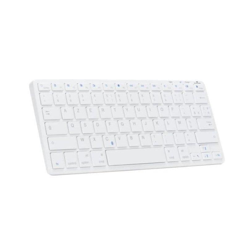 Teclado Bluestork Tastiera TKL Bluetooth Recarregável Para Mac Branco