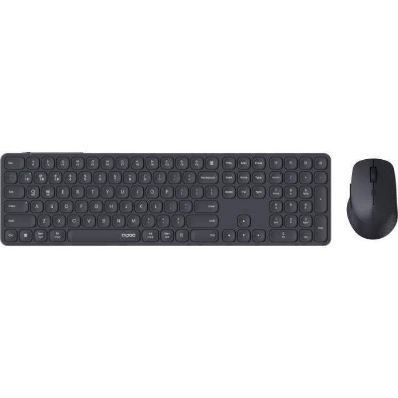 Clavier Rapoo 9810m Wireless Multimodal Gris Foncé