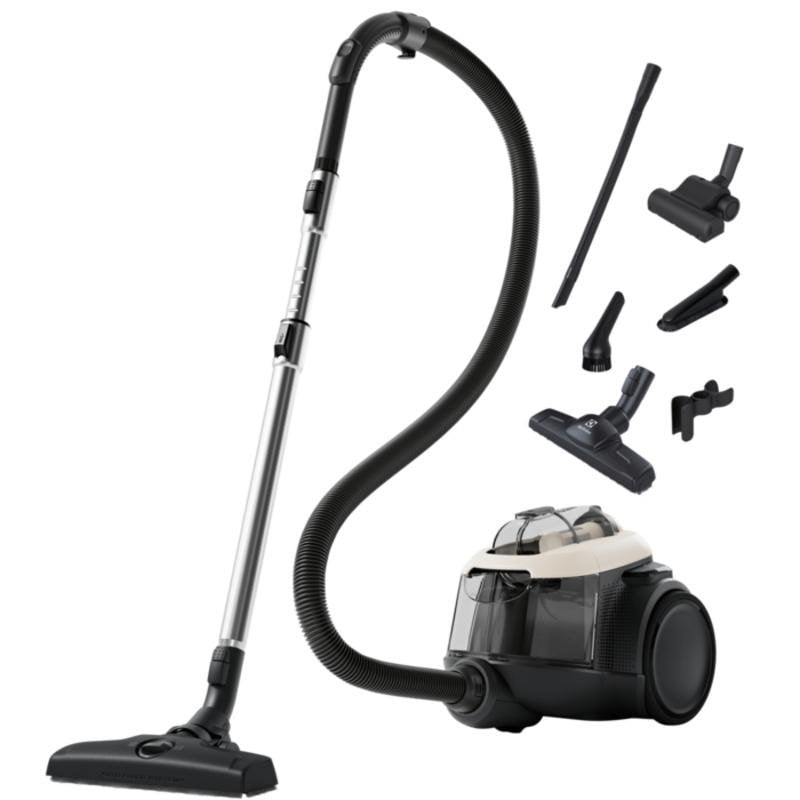 Aspirateur sans sac Electrolux EL61H4SW 700W 1,6 L noir et blanc