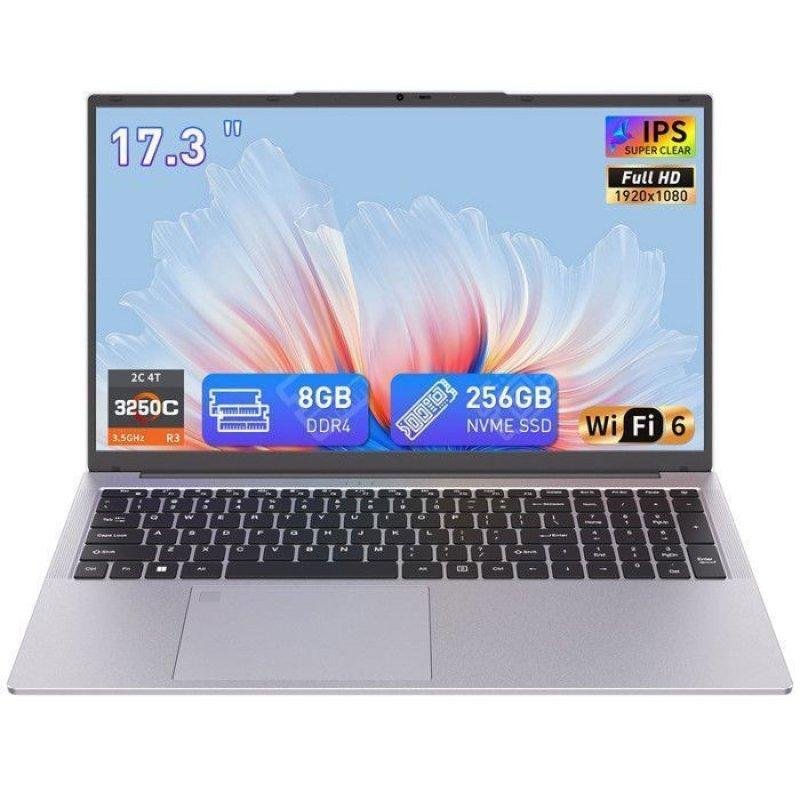 Ordinateur portable Auusda 17,3" AMD Ryzen 3 3250C 8Go 256Go SSD Radeon Vega 3 Windows 11 Pro