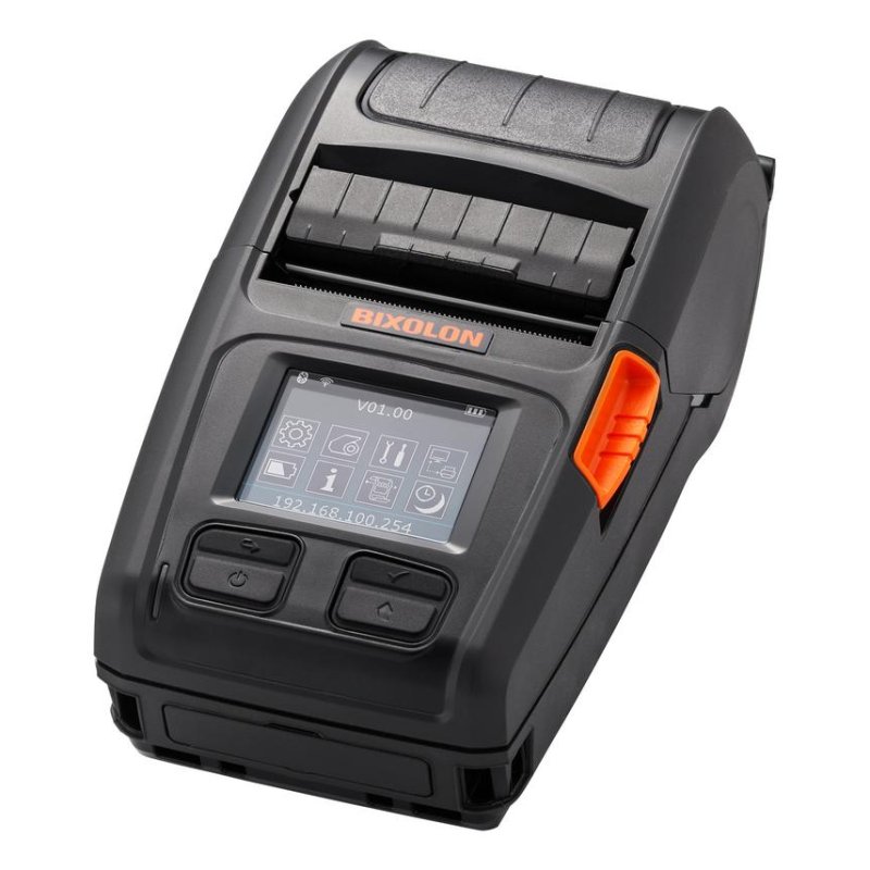 Impressora termica portatil Wi-Fi Bluetooth BIXOLON XM7-20 com LCD