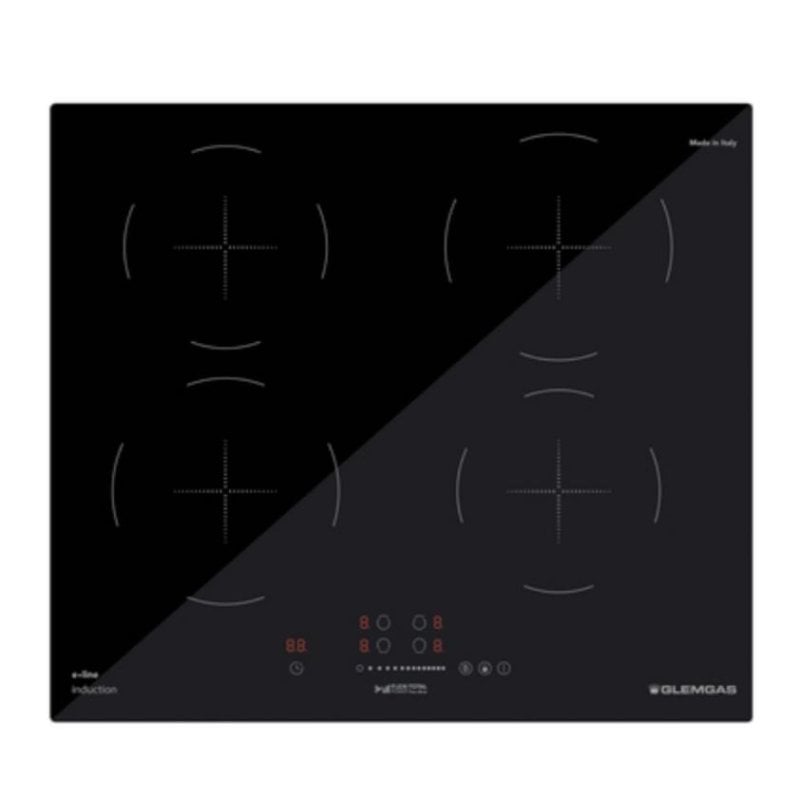 Piano a induzione Glem Gas GTI640SL 4 zone 60 cm nero