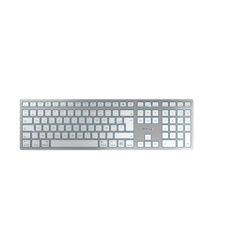 Clavier CHERRY KW 9100 Slim for Mac Sans fil Argent French