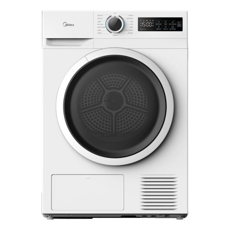 Secadora de condensación Midea MD110H80/W-ES 8 kg clase E con bomba de calor