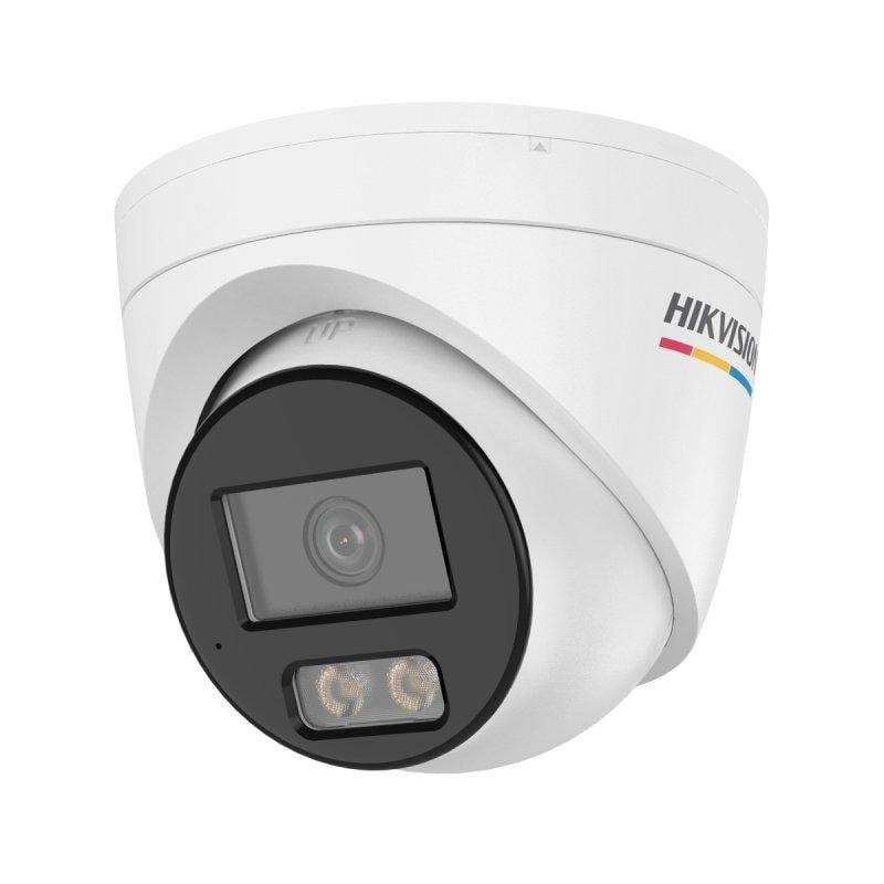 Camera de vigilancia Hikvision 4MP Visao noturna interior e exterior IA audio bidirecional