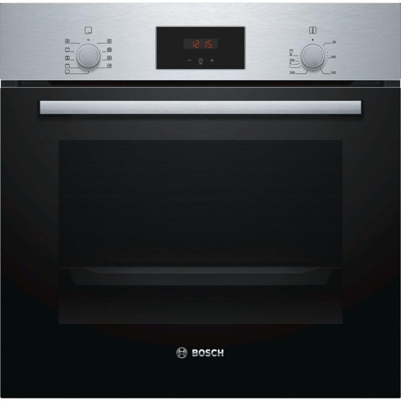 Horno Multifunción Bosch Serie 2 HBF114BS1 66L 60cm Hidrolítico A con Grill Acero inoxidable