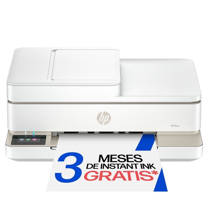 Multifunción HP ENVY 6520 inyección de tinta color WiFi dúplex ADF + 3 Meses de Instant Ink Gratis