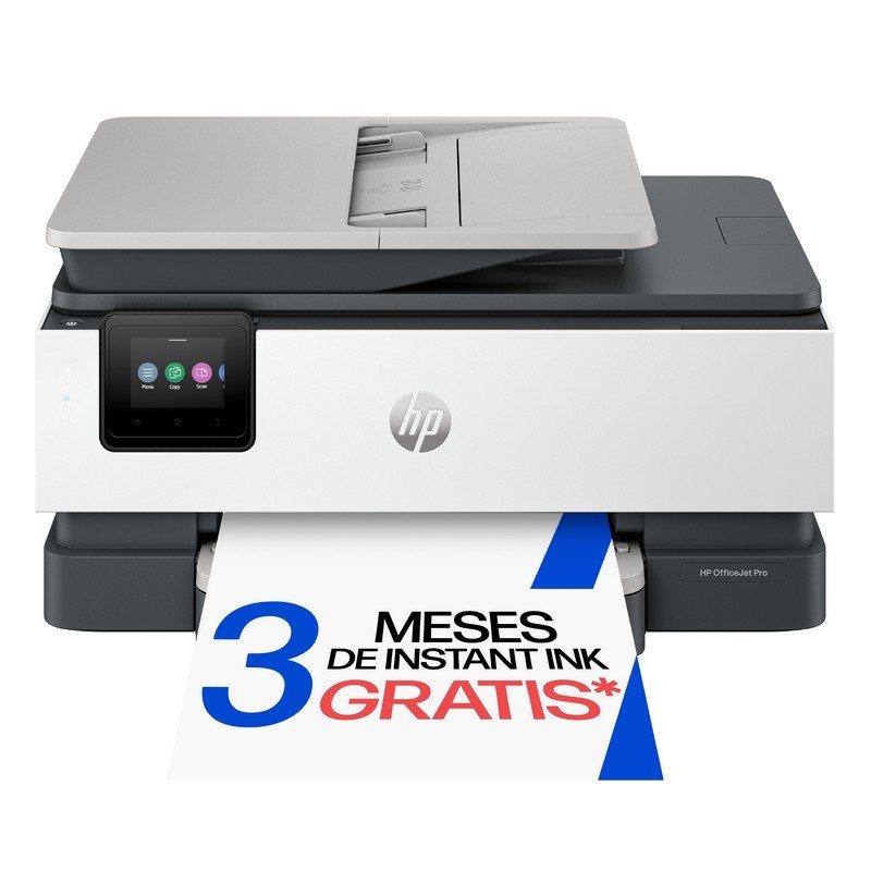 Multifunción HP OfficeJet Pro 8122 inyección tinta color WiFi ADF + 3 Meses de Instant Ink Gratis