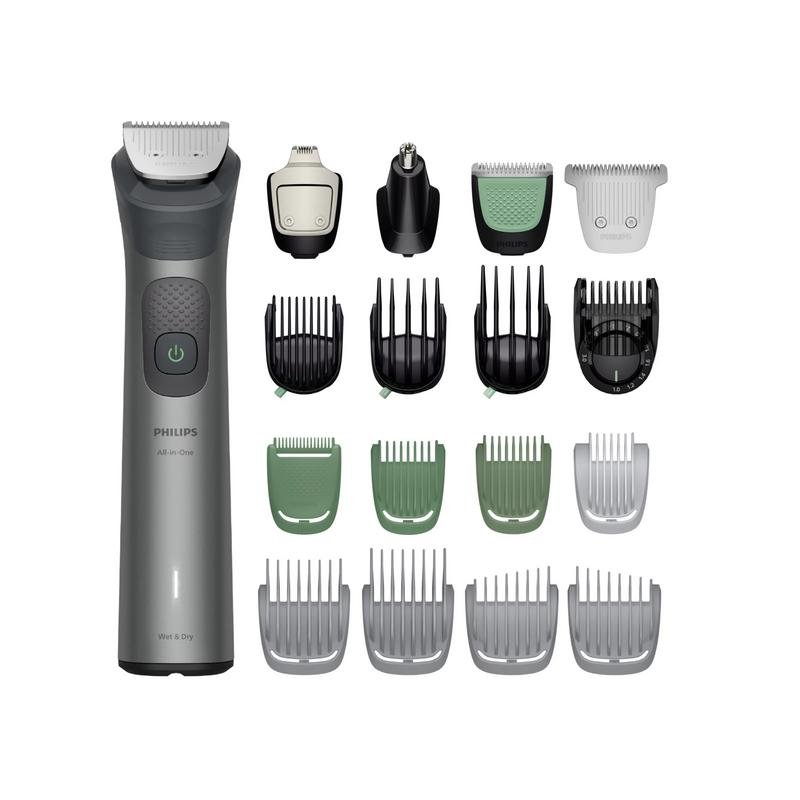 Tagliacapelli Multifunzione Philips 7000 MG7952 senza Fili 120min 19 Pettini Wet Dry Ricarica Rapida