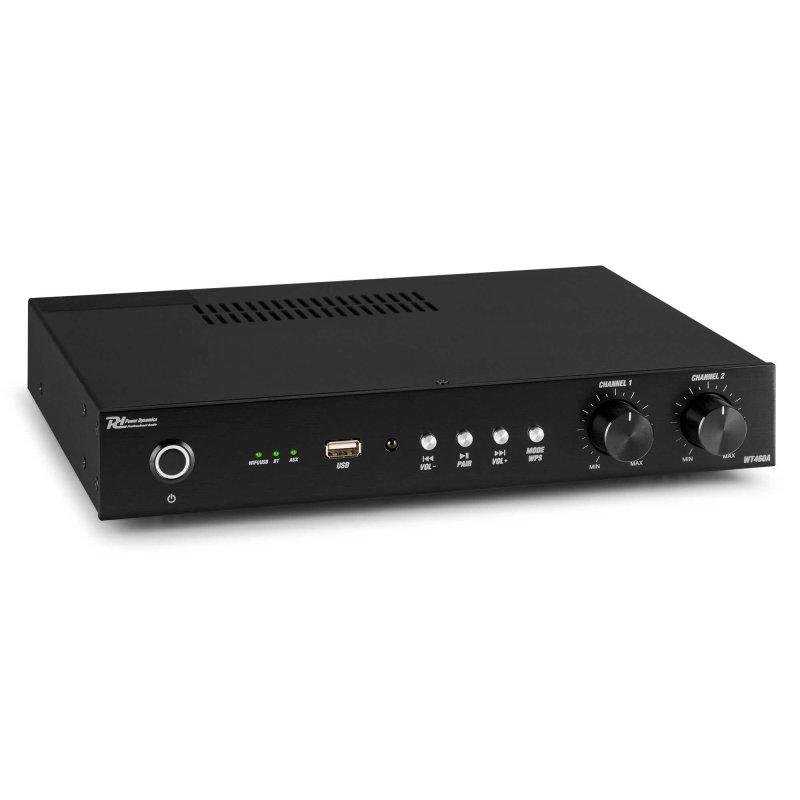Amplificador Power Dynamics WT460A 240 W WiFi Bluetooth / RCA USB Ethernet
