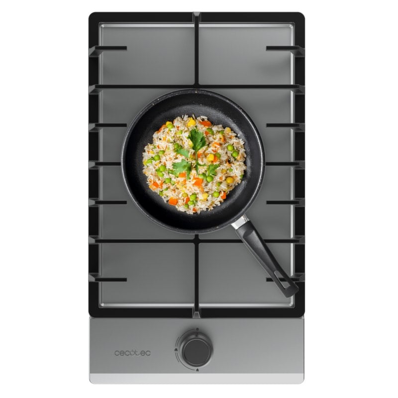Placa a gas Bolero Squad GN 1200F inox WOK 3,5 kW