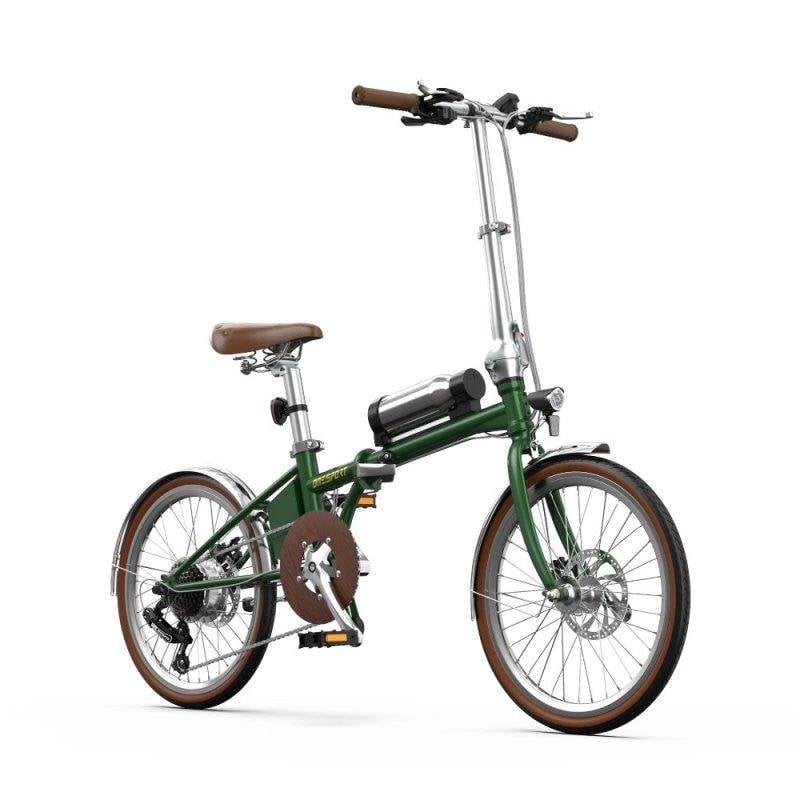 Velo electrique pliant OneSport OT02 Pro 250 W 20 pouces vert