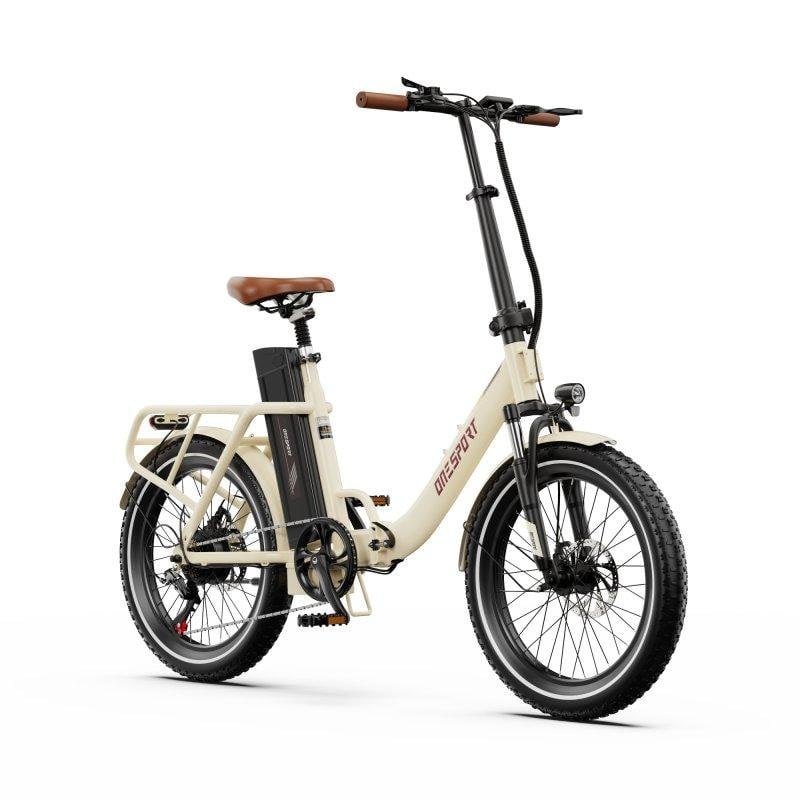 Vélo électrique OneSport OT16 Pro 20 pouces 48V 250W pliable blanc