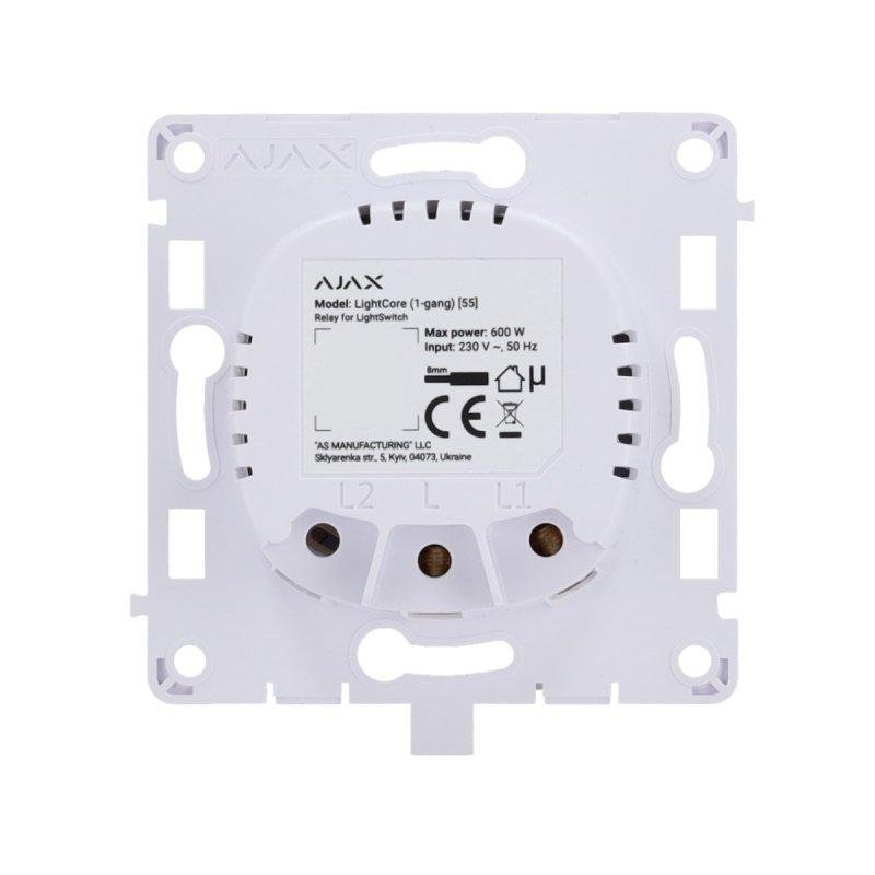 Intelligentes Relais Ajax LightCore 868 MHz Jeweller Weiß