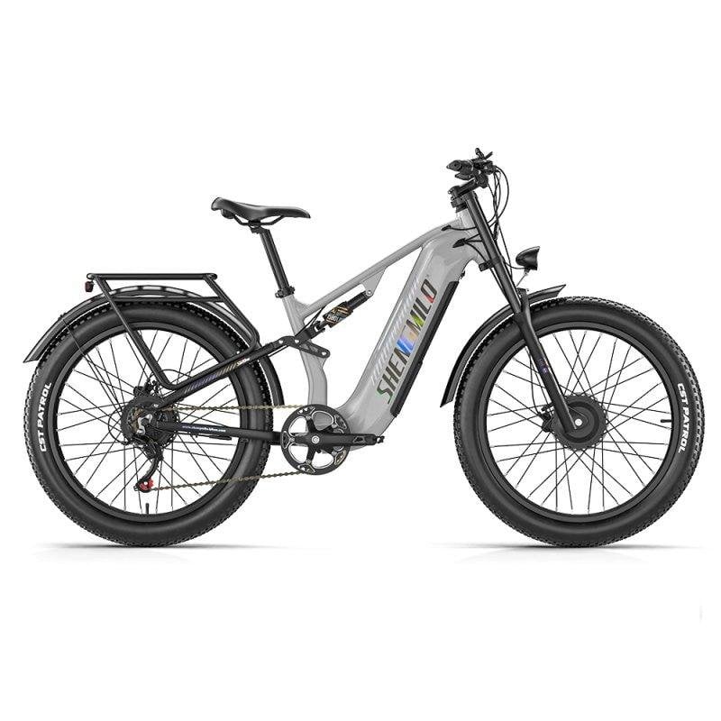 Bicicleta Eléctrica Todoterreno Shengmilo S600 PRO 2x1000W 48V 25Ah 26"