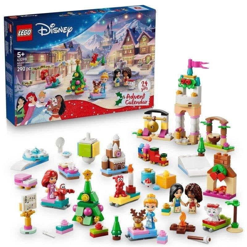 LEGO Disney Princess Calendrier de l'Avent 43298 290 pièces