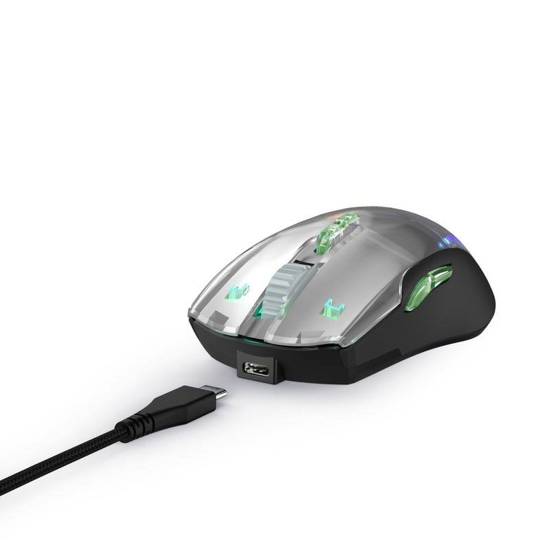 uRage Reaper 515 USB-A Gaming-Maus 12000 DPI, schwarz, 9 Tasten, Beleuchtung