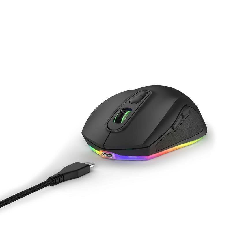 Ratón uRage Reaper 340 USB tipo A 8000 DPI negro gaming 7 botones