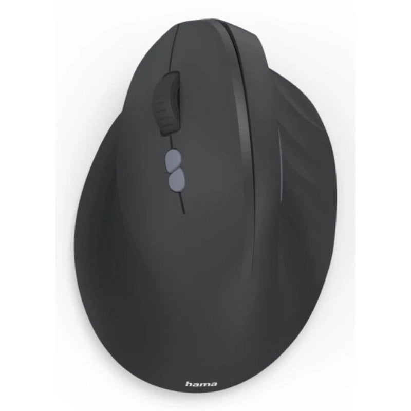 Souris Hama EWM-600L sans fil 1800 DPI noire verticale gaucher
