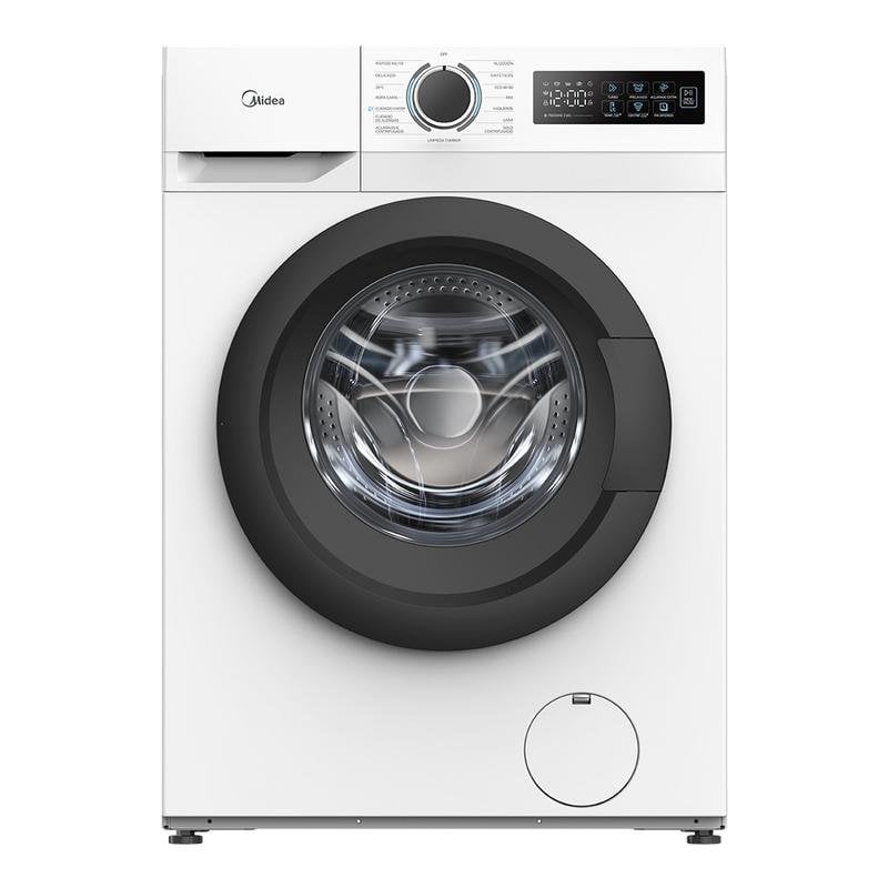 Lavadora Midea MF110W70B/W-ES de carga superior clase A WiFi blanca