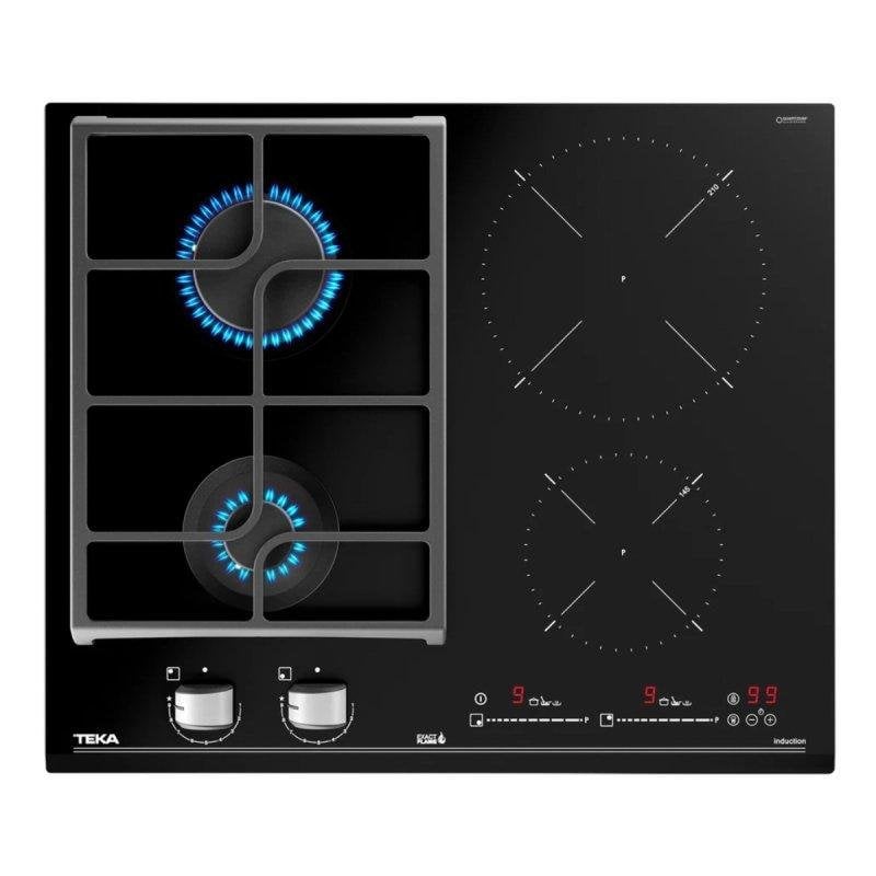 Placa Teka JZC 64322 AB Mixta 60 cm 2 Inducción + 2 Gas ExactFlame