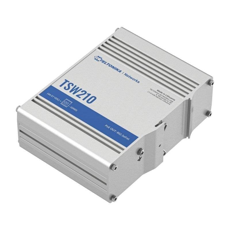teltonika commutateur de ports tsw210 industrial gswitch 8 - vue 2