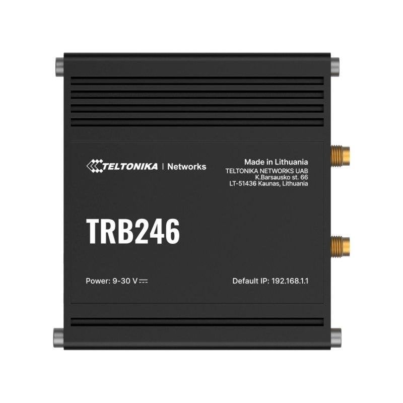 Teltonika Routeur industriel passerelle IoT LTE TRB246 Catégorie 4 1x RJ45 100 Mb/ IP30 - vue 2