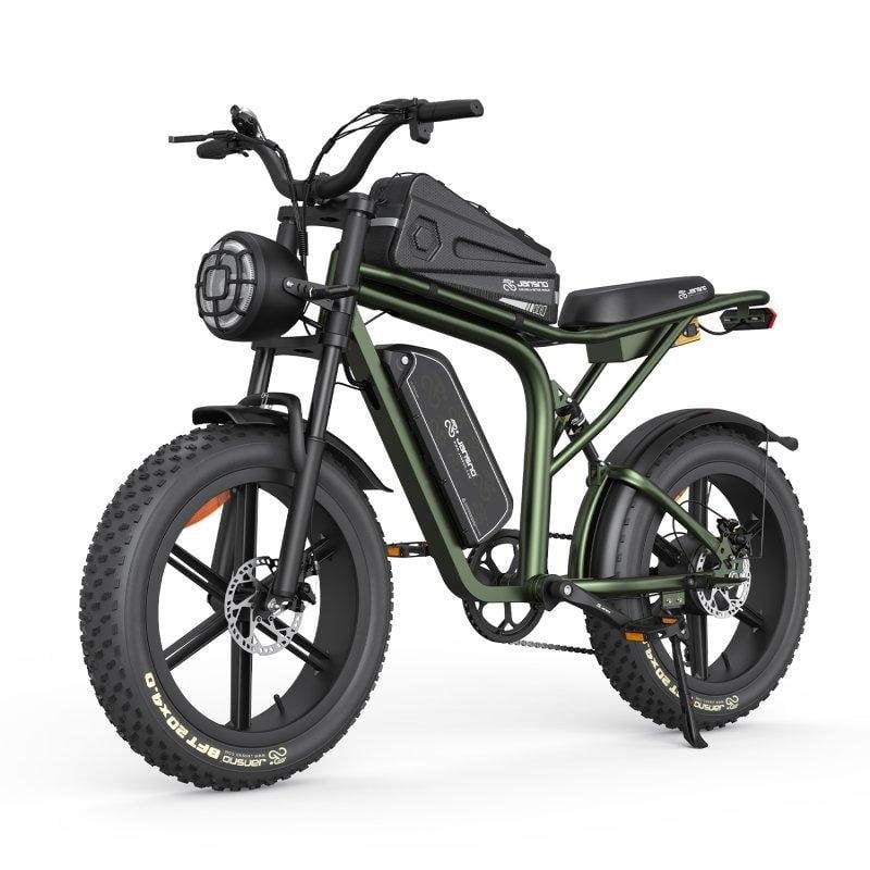 Bicicleta Eléctrica Jansno X8 Motor 750 W Batería 48 V 17 Ah 45 km/h Ruedas 20"