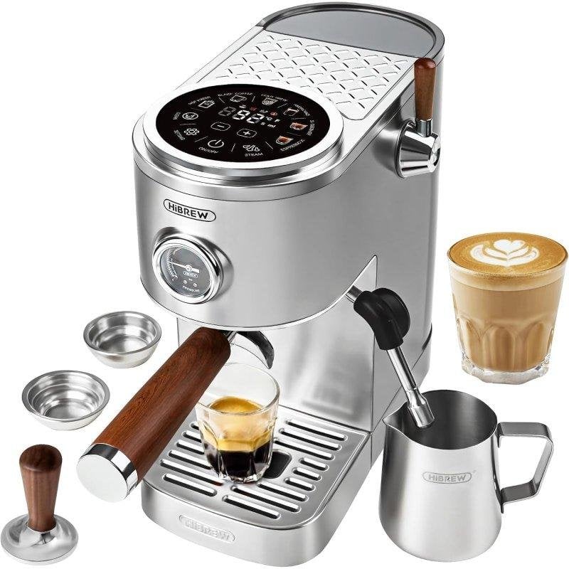Cafetière expresso HiBREW H13 1,3 L 20 bars 2100 W double chaudière
