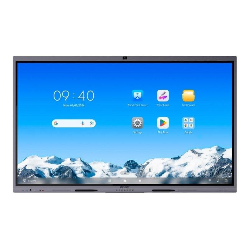 ECRAN HIKVISION 75'' 4K Interactive 3840x2160 16h7j 480cd/ VA LED 50pts 5 ms Neuf - vue 4