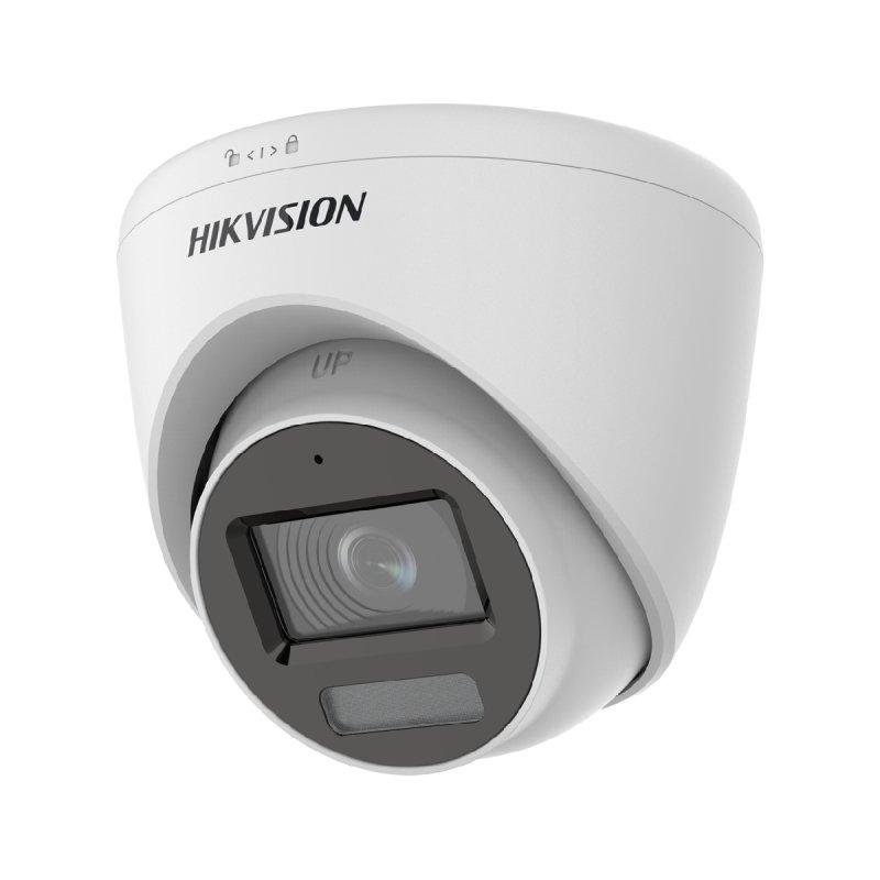 Câmera de vigilância Hikvision DS-2CE78K0T-LFS 3K Visão Noturna Externa Áudio