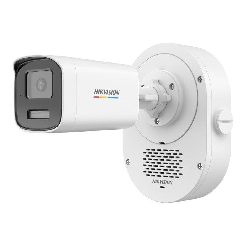 Câmara de vigilância Hikvision 2K Visão Noturna Exterior IA Áudio bidirecional