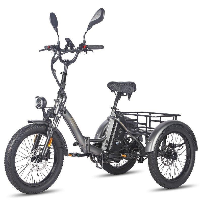 Triciclo Eléctrico Fafrees F20 Mate Motor 500 W Batería 48 V 21 Ah Neumáticos 20"