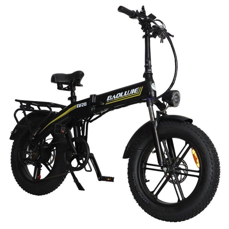 Bicicleta Eléctrica Plegable Baolujie D7 Batería 48V 16 Ah Shimano 7 Velocidades