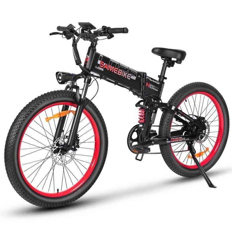 Bicicleta Eléctrica Doblatable Samebike LO26 Plus 26" 48V 15Ah 100 km