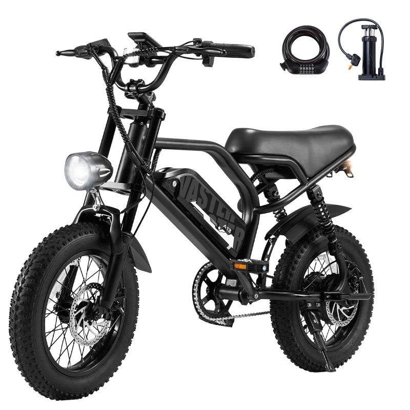 Bicicleta Electrica Avdl A13 com Suspensao Total e Bateria Removivel