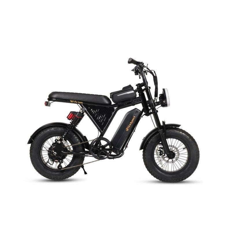 Bicicletta elettrica Bodywel M16 Pro fuoristrada 250 W 48 V nera