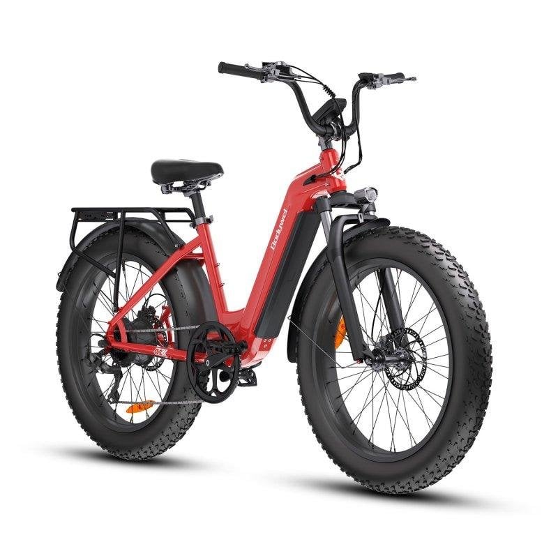 Vélo électrique Bodywel D9 250W 80Nm 48V 15Ah 26x4.0 Rouge