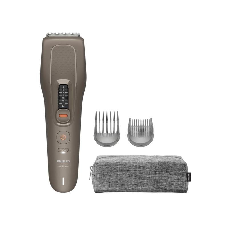 Cortapelos Philips serie 5000 HC5722 inalámbrico 3-24 mm 75 min 2 peines carga rápida