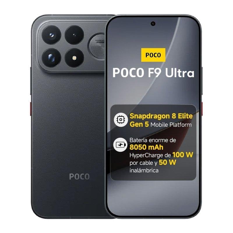POCO F9 Ultra 5G 16 GB 512 GB 6,9" Schwarz