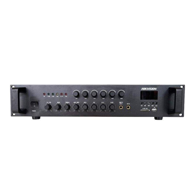 Amplificatore Hikvision 120 W Bluetooth USB AUX SD 6 zone