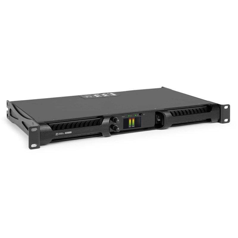 Amplificador Power Dynamics PDA-X1002 2 x 500 W 100 V/Lo Z clase D OLED rack 1U